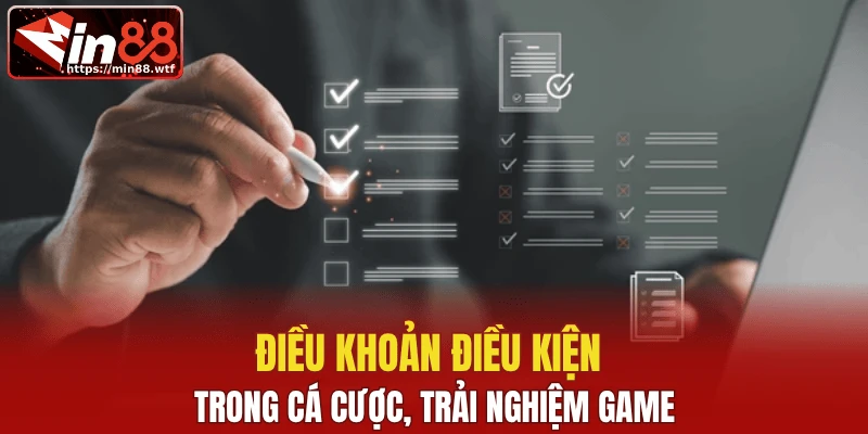 Điều khoản điều kiện trong cá cược, trải nghiệm game